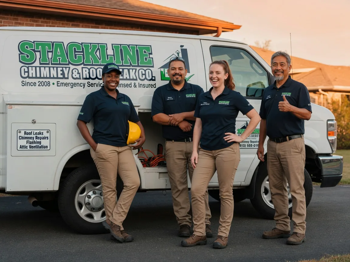 Chimney flashing repair company in Staley, NC